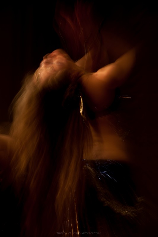 Tribal dance, Photo Expressionism. Photographer Viktor Borovskikh