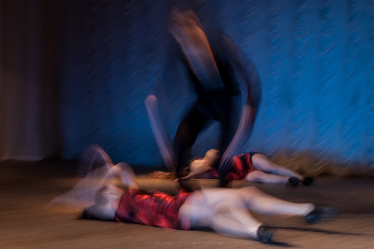 Tribal dance, Photo Expressionism. Photographer Viktor Borovskikh