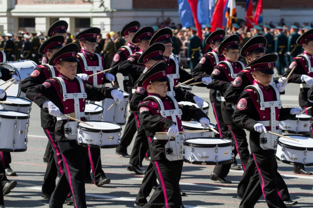Парад победы в Новосибирске 70лет