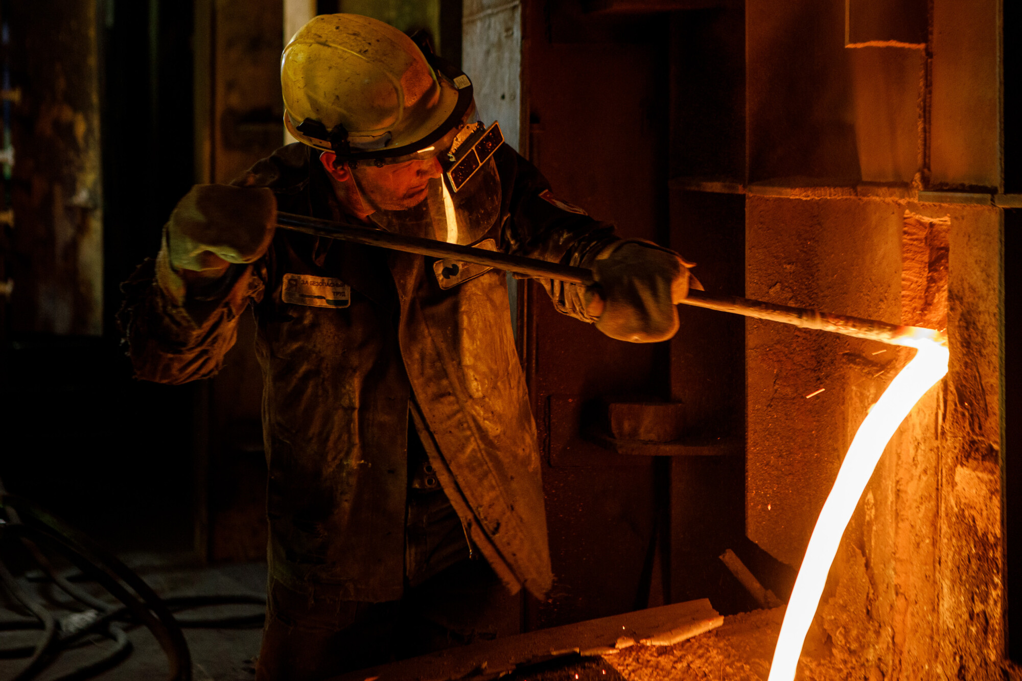Медный завод, Норильский никель, фотограф Виктор Боровских (промышленная съемка)