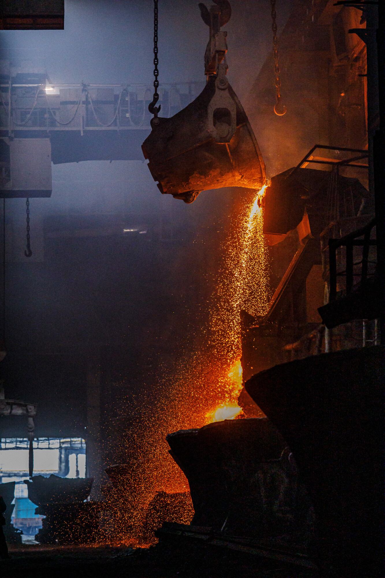 Медный завод, Норильский никель, фотограф Виктор Боровских (промышленная съемка)