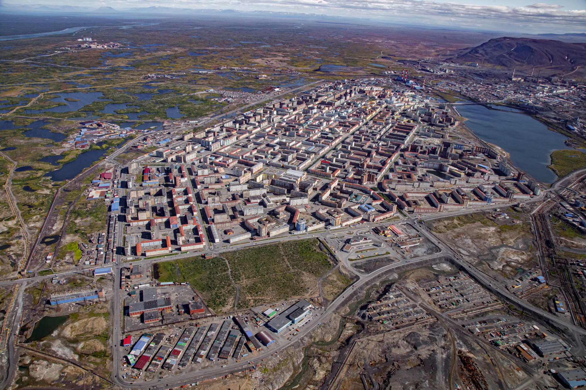 Норильск, фотограф Виктор Боровских