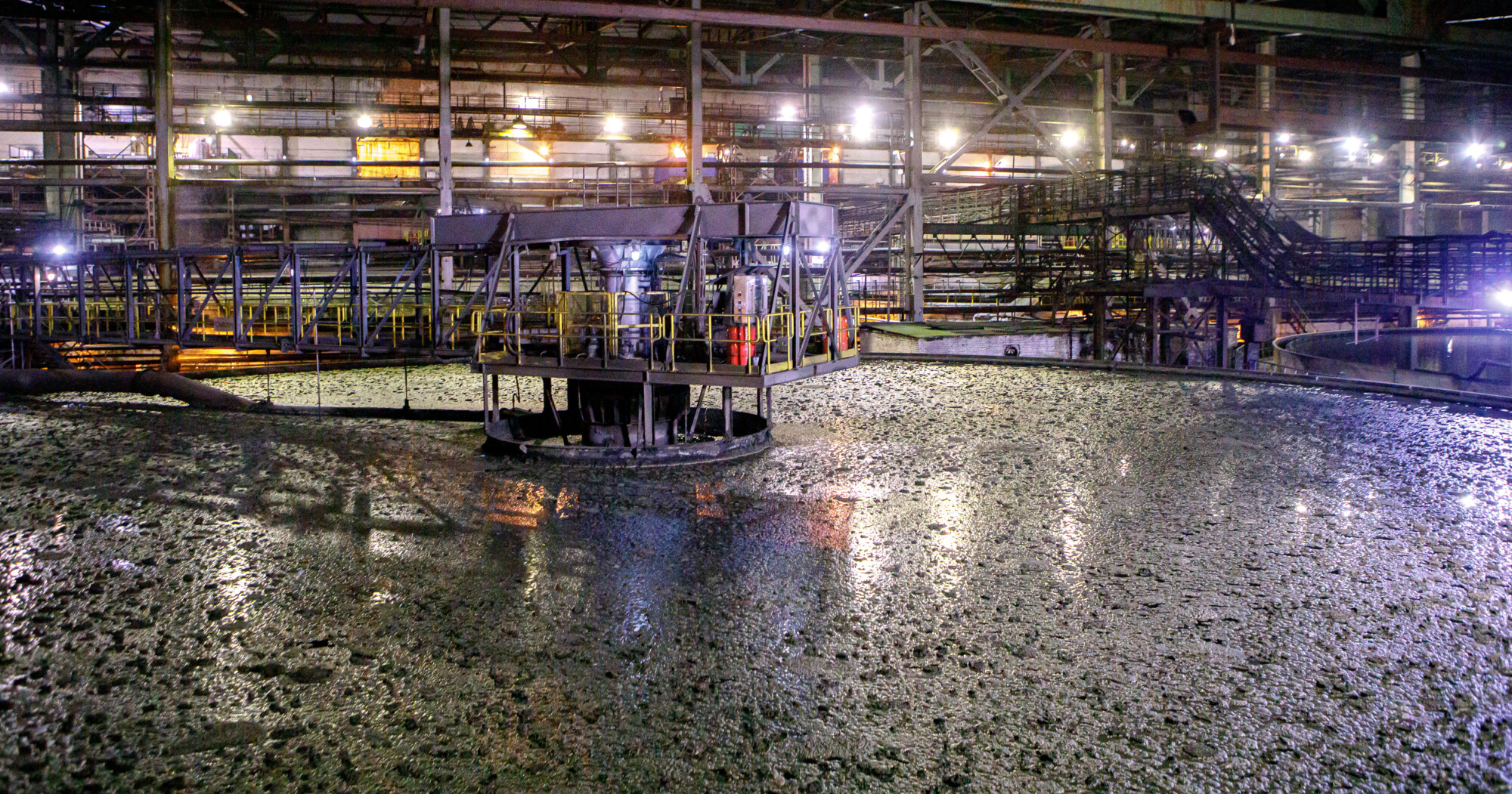 талнахская обогатительная фабрика норильский никель, фотограф Виктор Боровских (промышленная съемка)