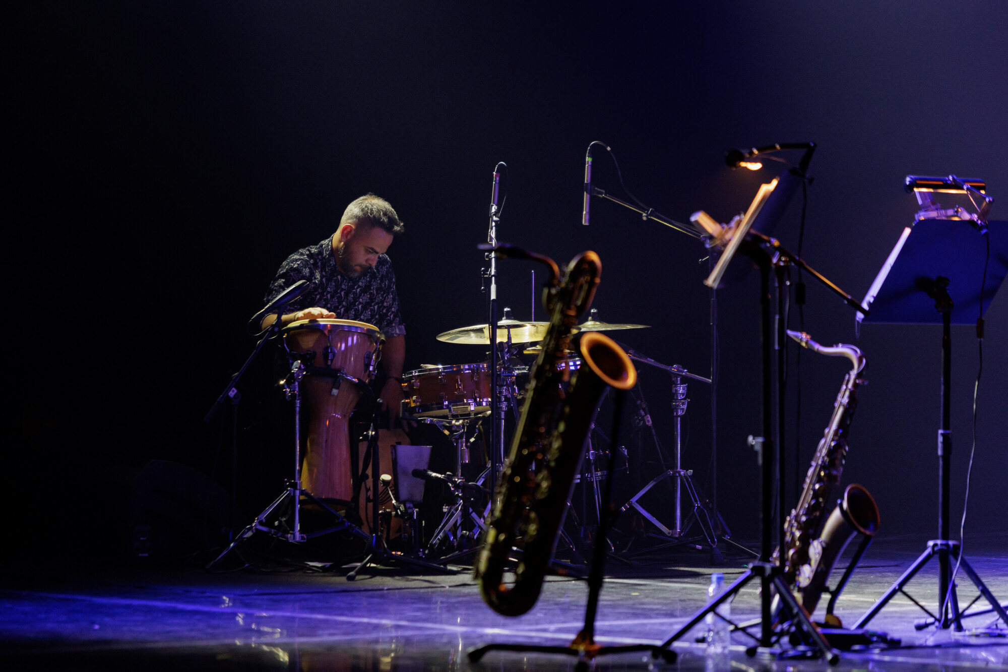 Квинтет кубинских саксофонистов Cuban Sax, фестиваль искусств Сочи. фотограф Виктор Боровских